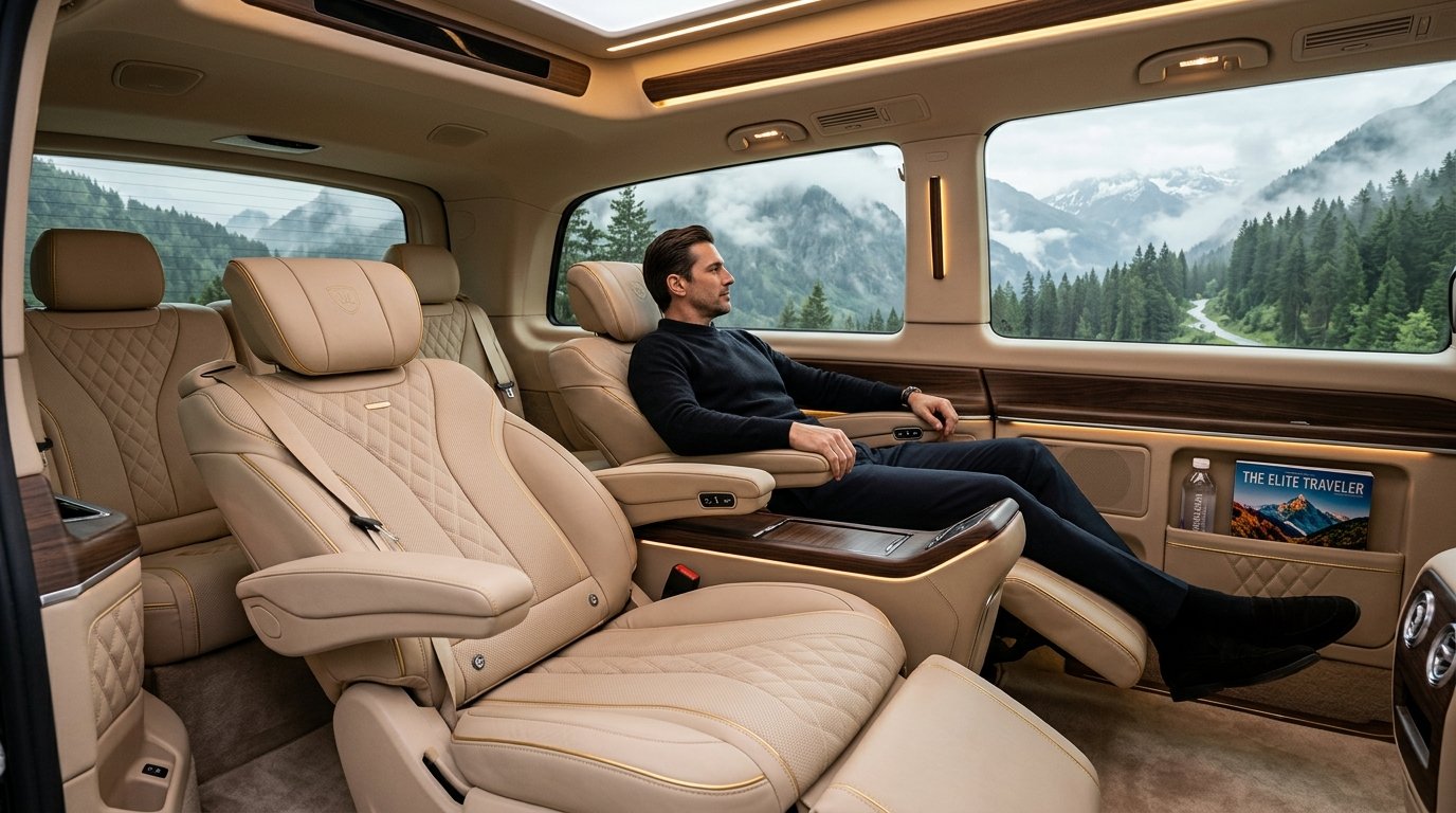 Luxury Mountain Transit Cabin Comfort